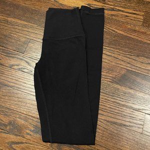 Lululemon Align HR Pants - 25" - Black, Size 2